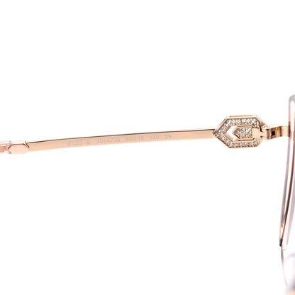 Bulgari Crystal Sunglasses 6128-B Gold 5 of 8