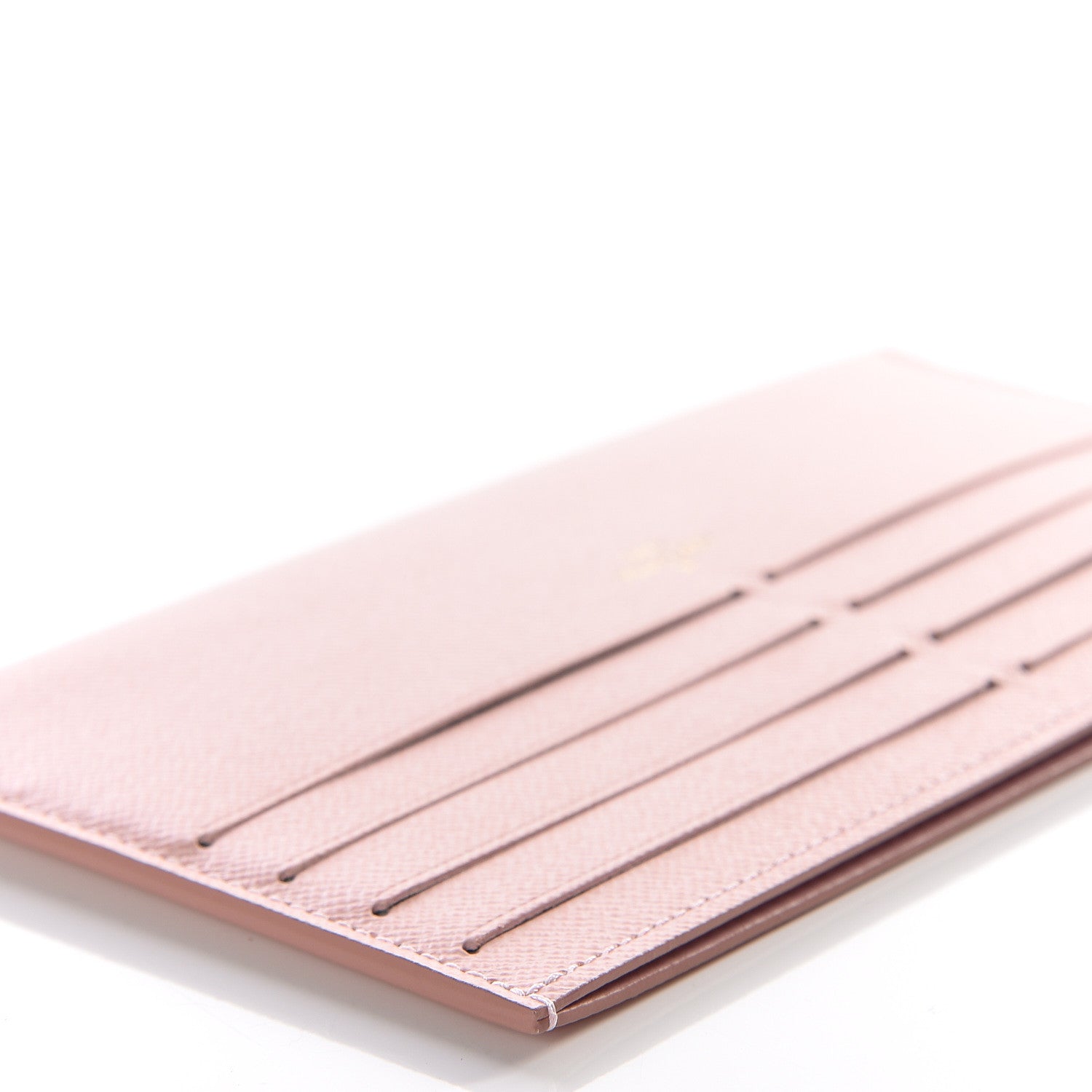 Louis Vuitton Calfskin Felicie Card Holder Insert Rose Ballerine 6 of 8