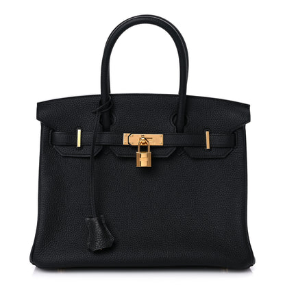 Hermes Togo Birkin 30 Black 1 of 33
