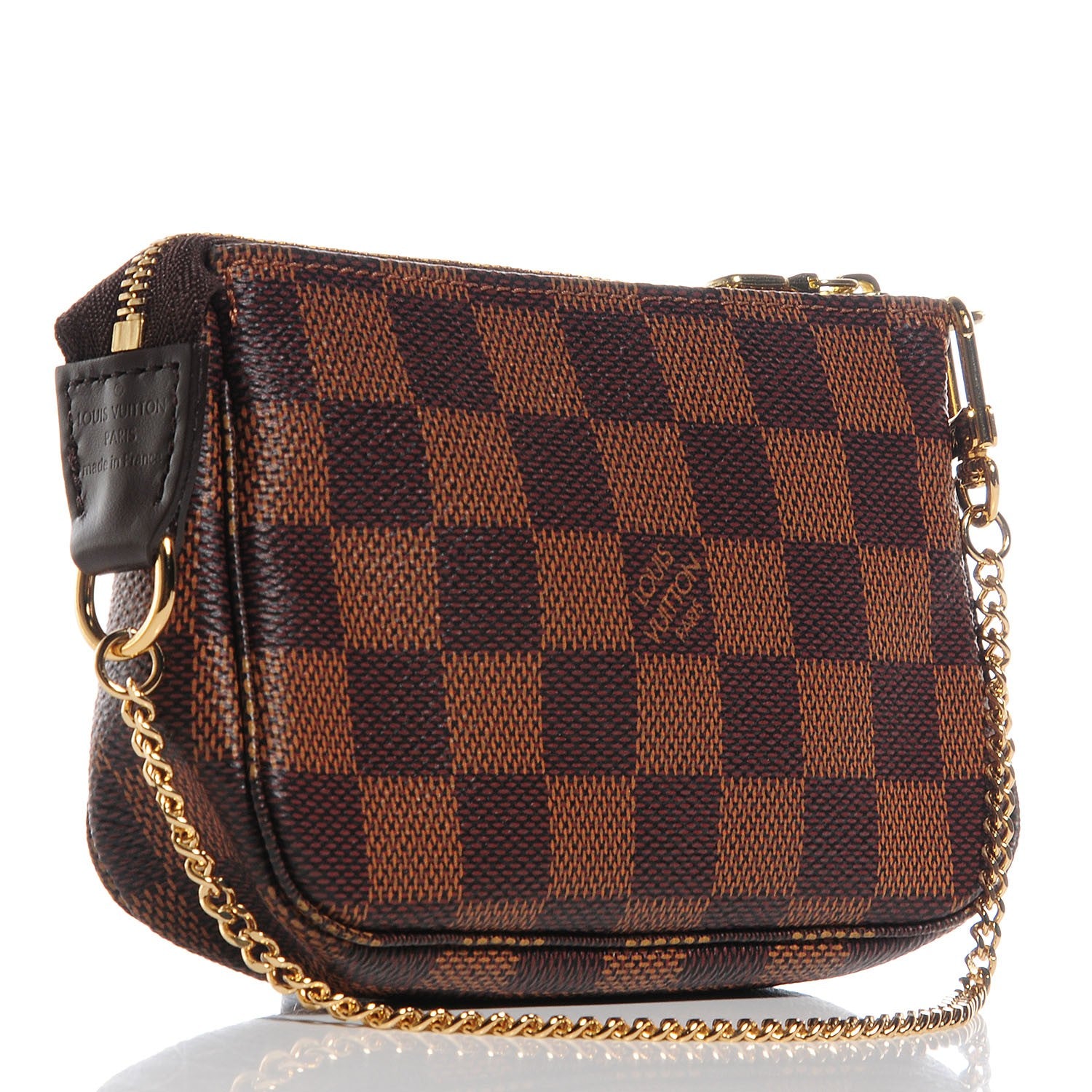Louis Vuitton Damier Ebene Mini Pochette Accessories 2 of 7