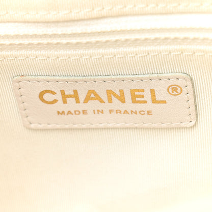 Chanel Calfskin Quilted Daily Chevron Camera Case White 6 of 10