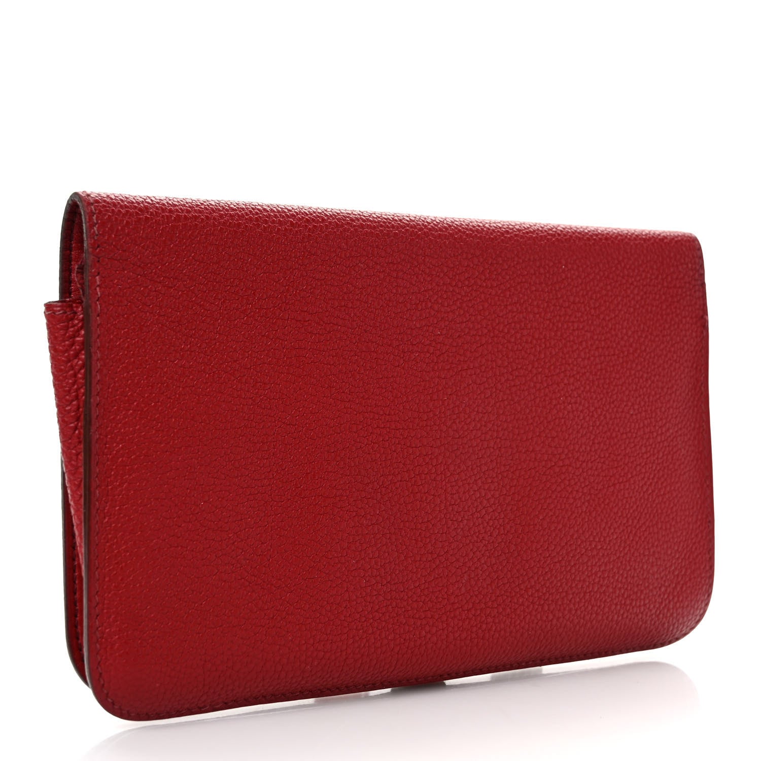 Hermes Togo Dogon Duo Wallet Rouge Casaque 3 of 9