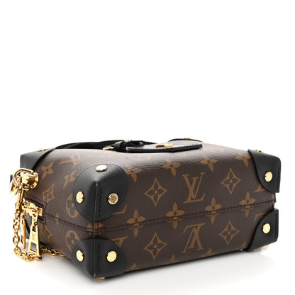 Louis Vuitton Monogram Petite Malle Souple Black 4 of 9