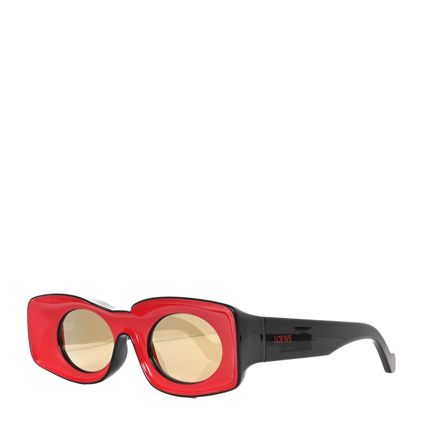 Acetate Sunglasses LW40033I Black Red