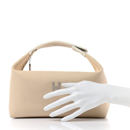 Hermes Canvas Large Bride-A-Brac Pouch Natural 2 of 6