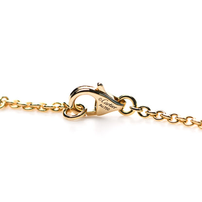 Cartier 18K Yellow Gold Interlocking LOVE Necklace 5 of 6