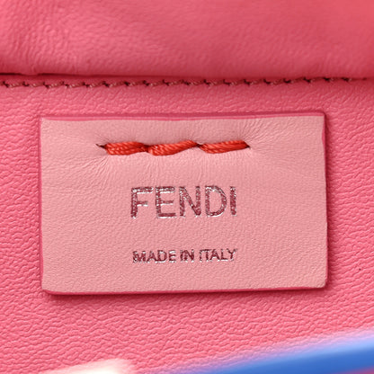 Fendi Vitello Dolce Shiny Nappa Petite 3Jours Tote Papavero 7 of 11