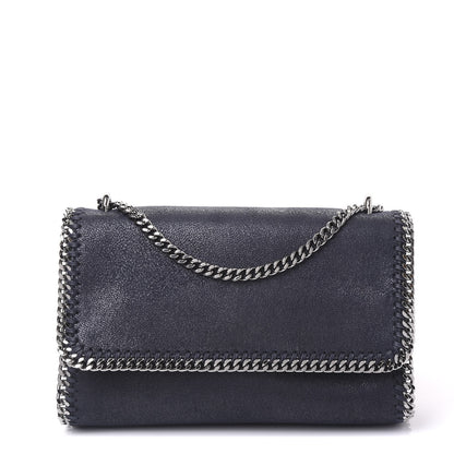 Stella McCartney Shaggy Deer Falabella Crossbody Bag Navy 1 of 9