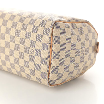 Louis Vuitton Damier Azur Speedy 25 8 of 8