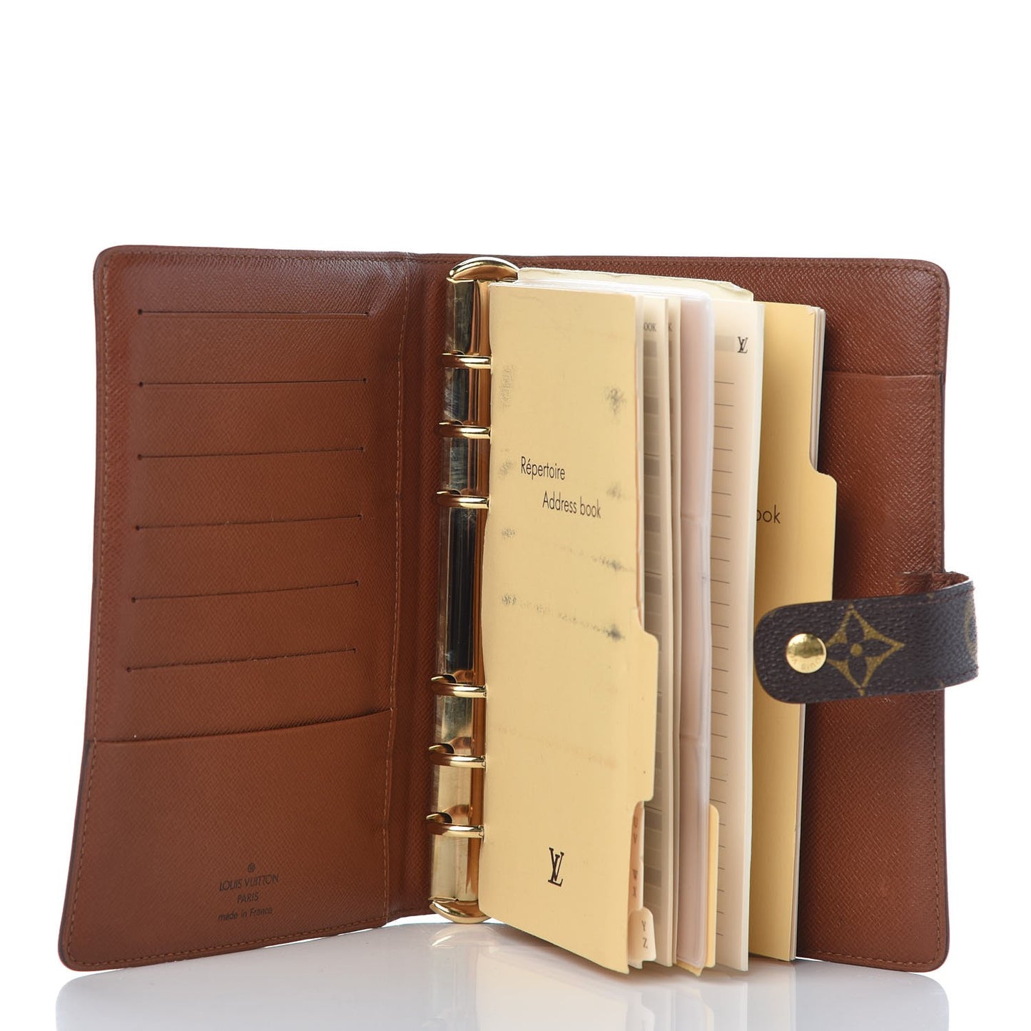 Monogram Medium Ring Agenda Cover