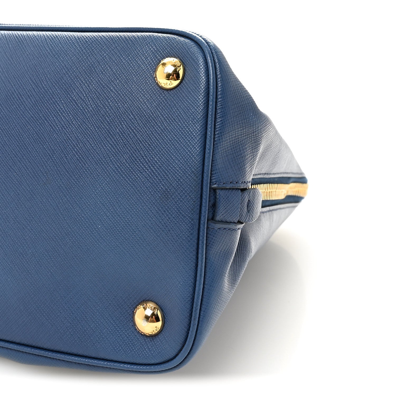 Prada Saffiano Lux Medium Promenade Tote Bluette 9 of 9
