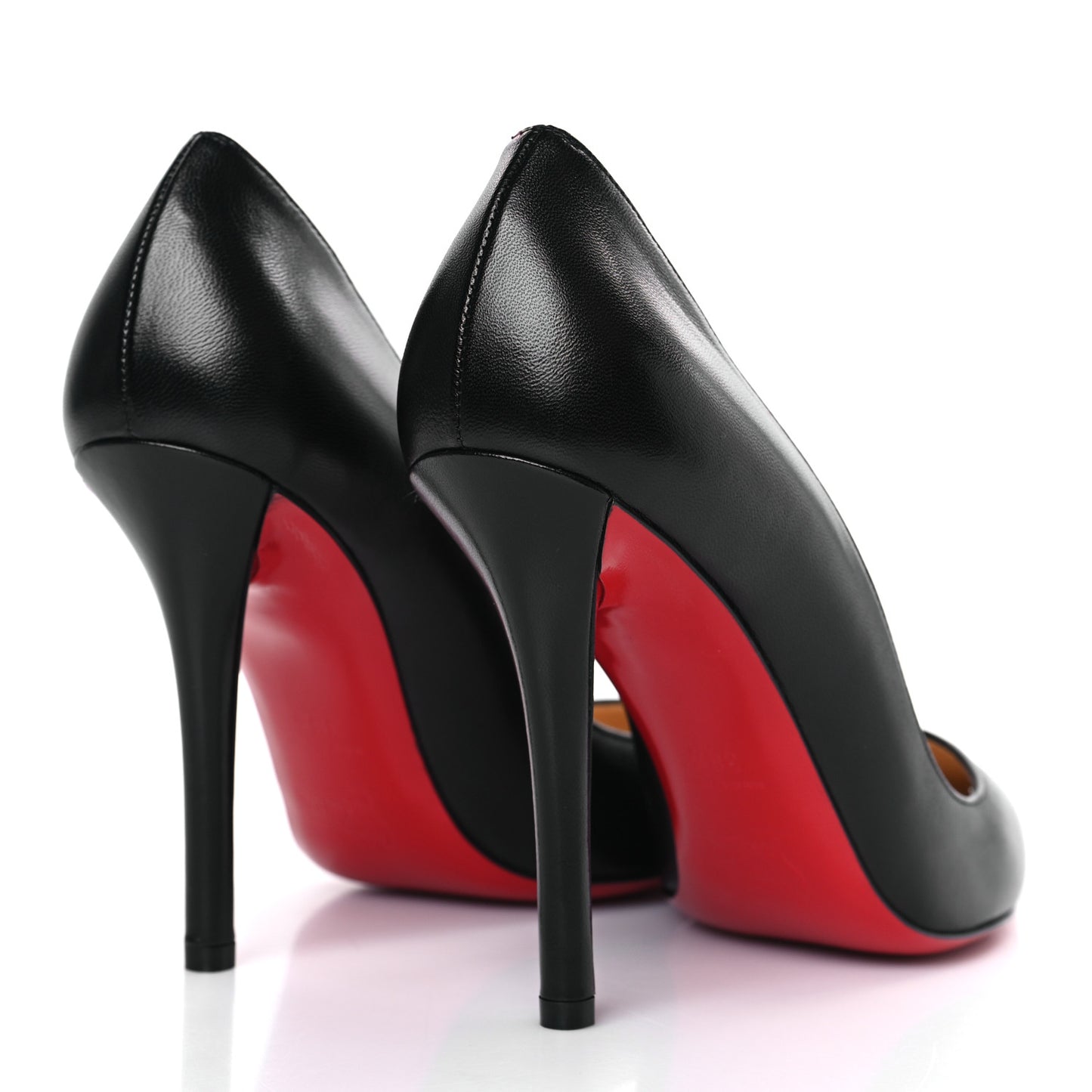 Shiny Nappa Apostrophy 100 Pumps 38.5 Black