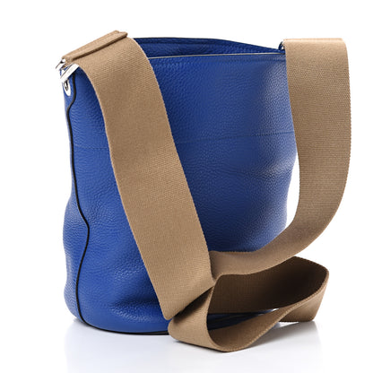 Prada Vitello Daino Bucket Royal 2 of 10