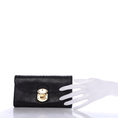 Louis Vuitton Mahina Amelia Wallet Black 2 of 8