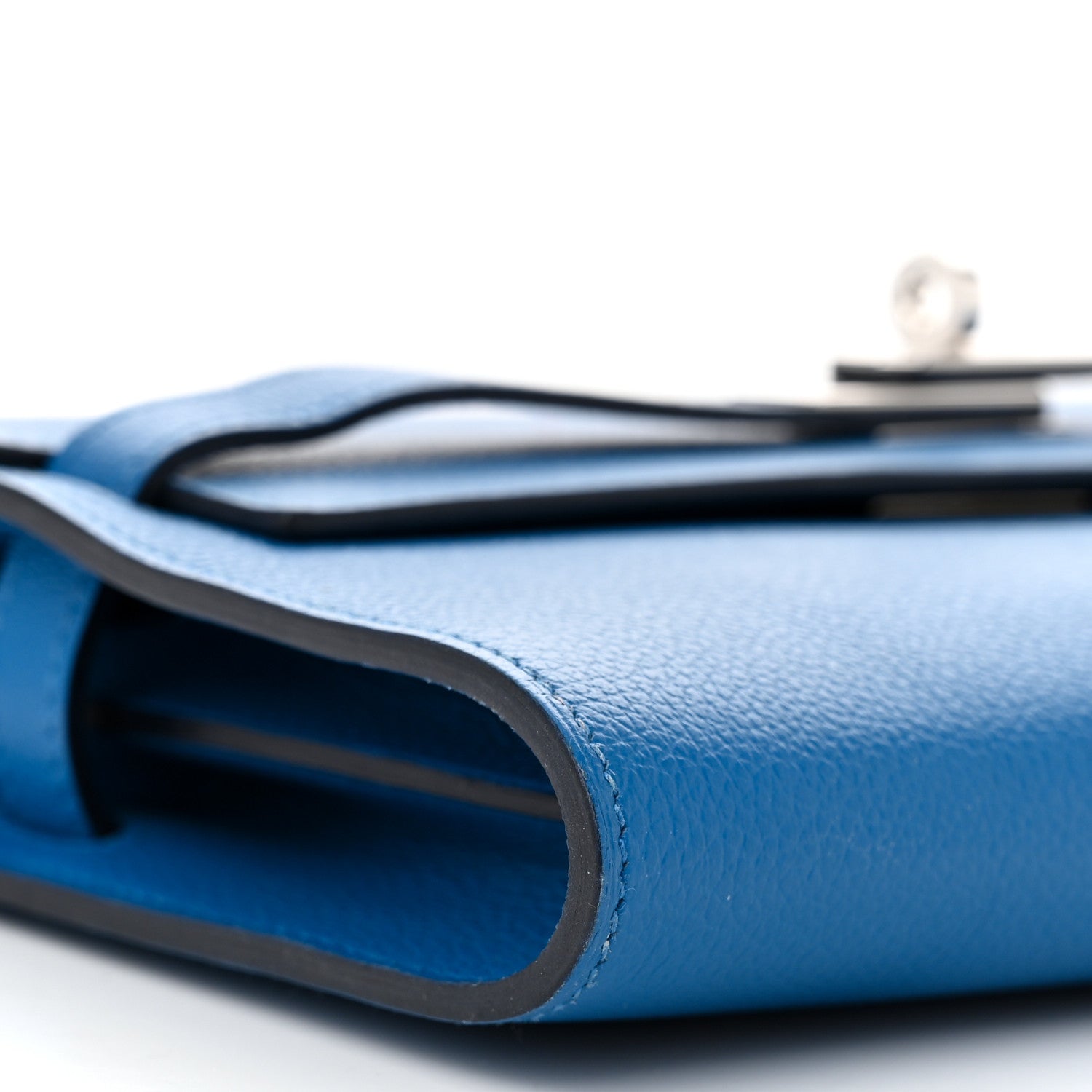 Hermes Evercolor Kelly To Go Wallet Bleu France 8 of 10