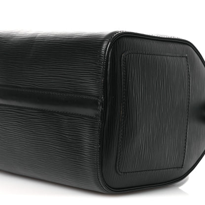 Louis Vuitton Epi Speedy 25 Black 10 of 13