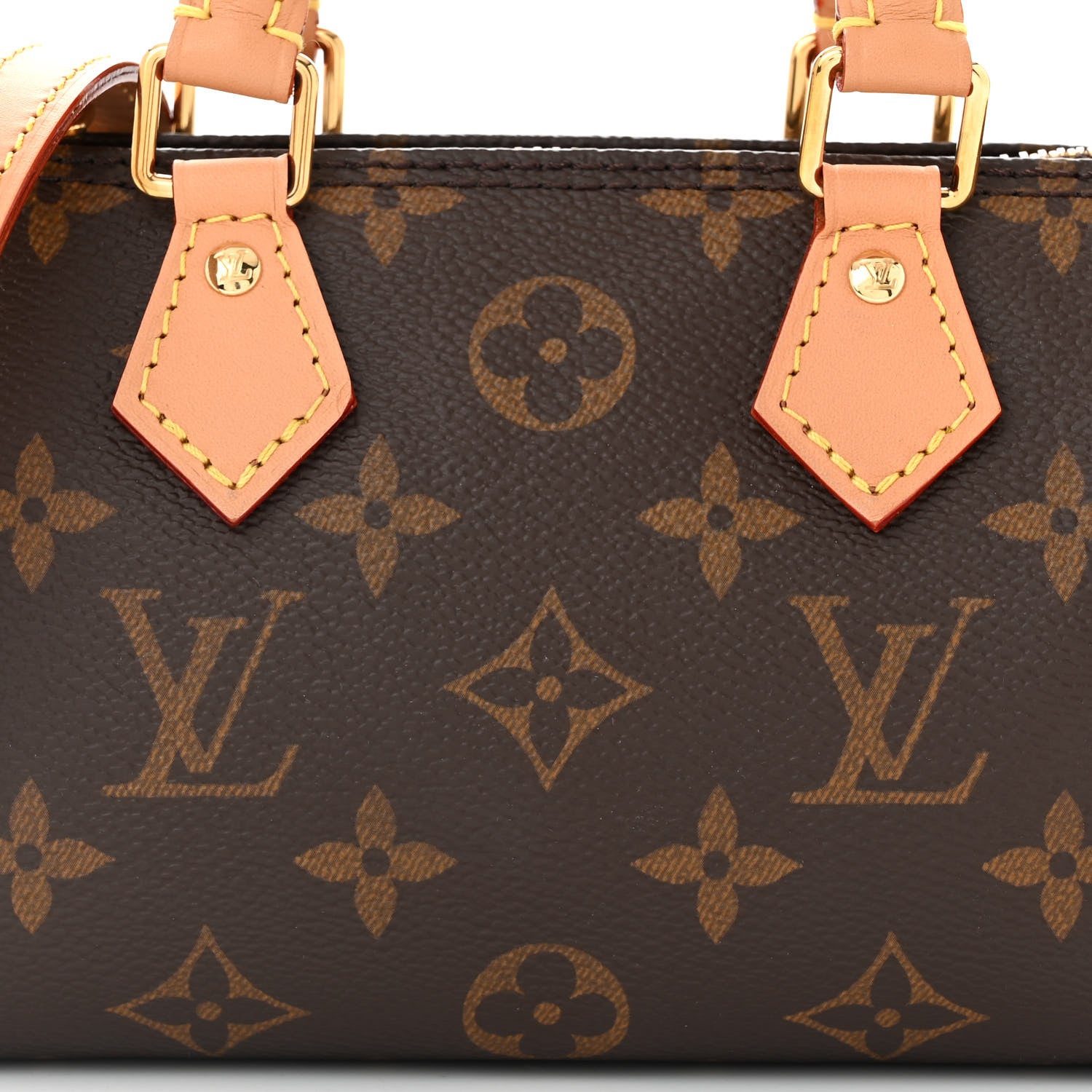 Louis Vuitton Monogram Nano Speedy Bandouliere 8 of 11