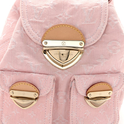 Louis Vuitton Denim Venice Backpack Washed Pink 7 of 9