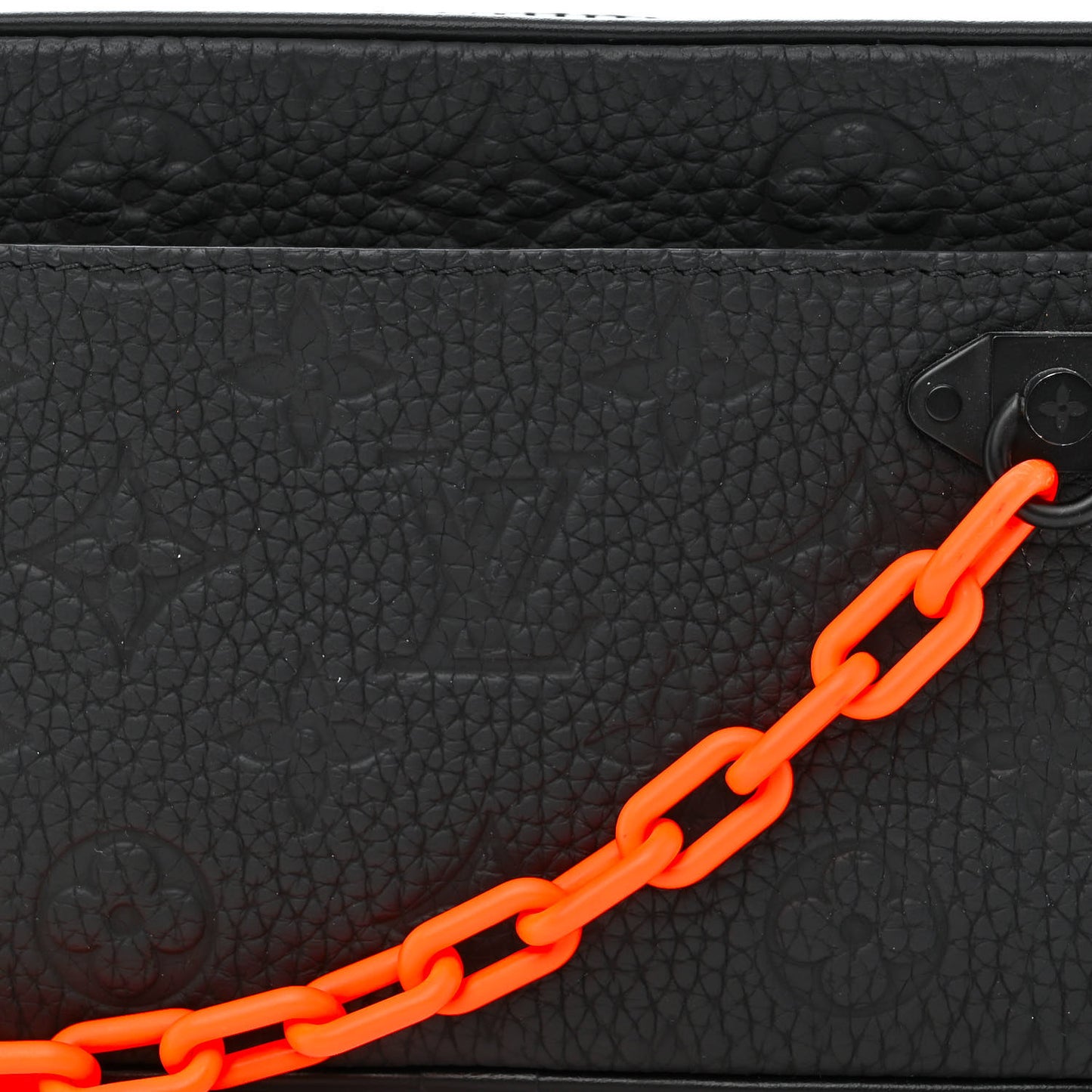Taurillon Monogram Uniformes Solar Ray Soft Pochette Volga Belt Bag Black