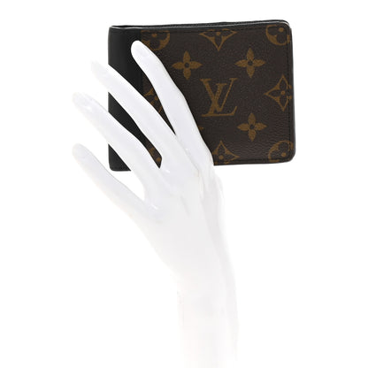 Louis Vuitton Monogram Macassar Multiple Wallet 4 of 14