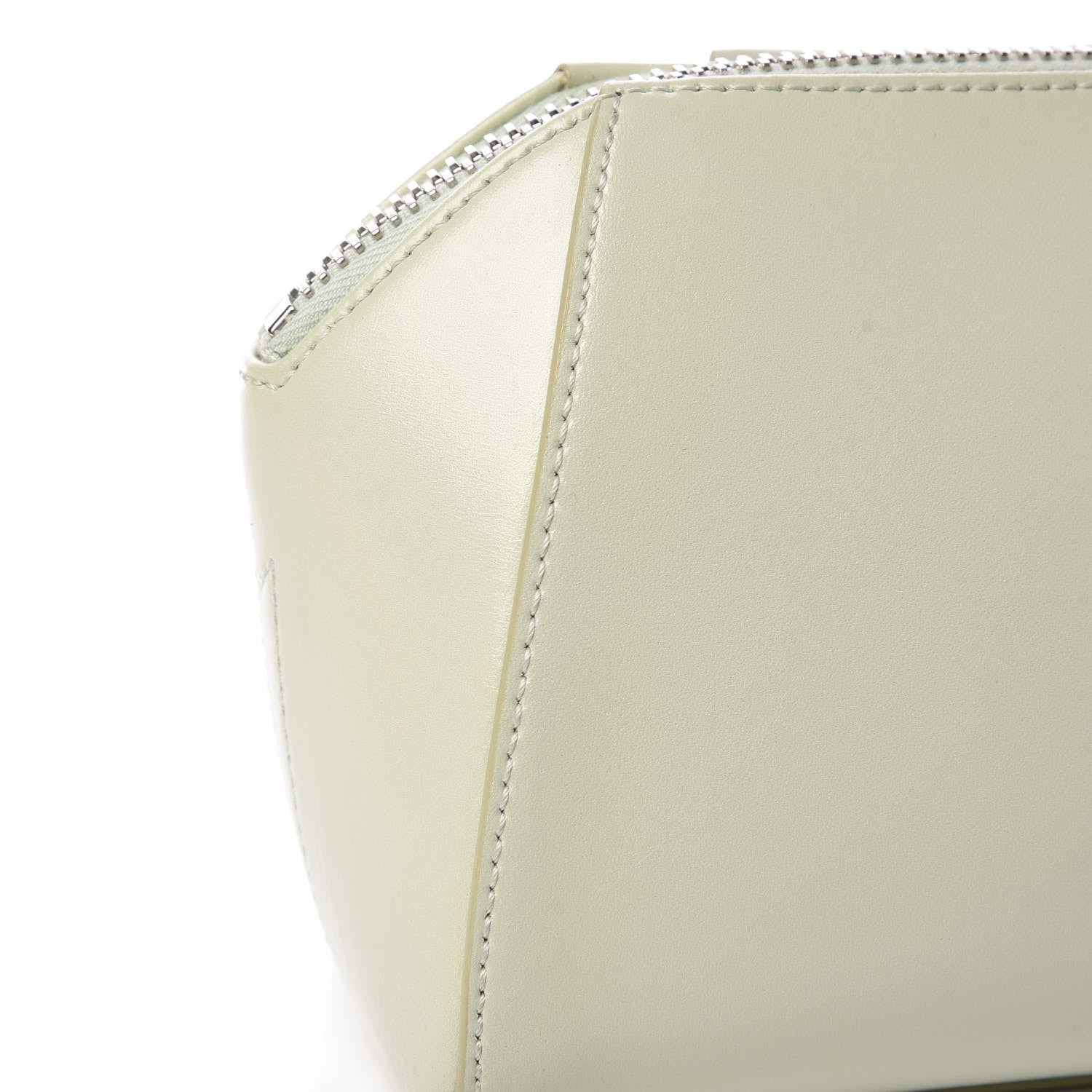 Givenchy Shiny Lord Calfskin Antigona Wristlet Aqua Green 20 of 21