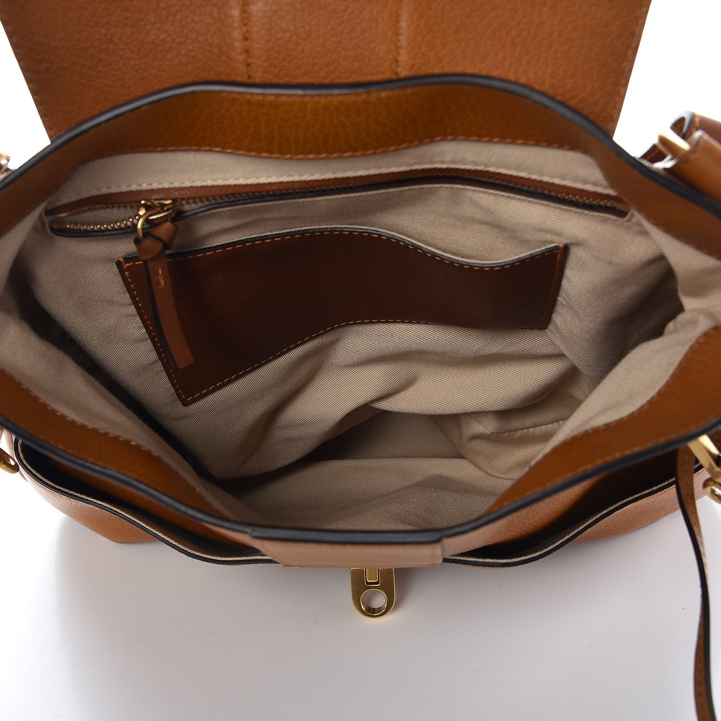 Grained Lambskin Medium Lexa Shoulder Bag Mustard Brown
