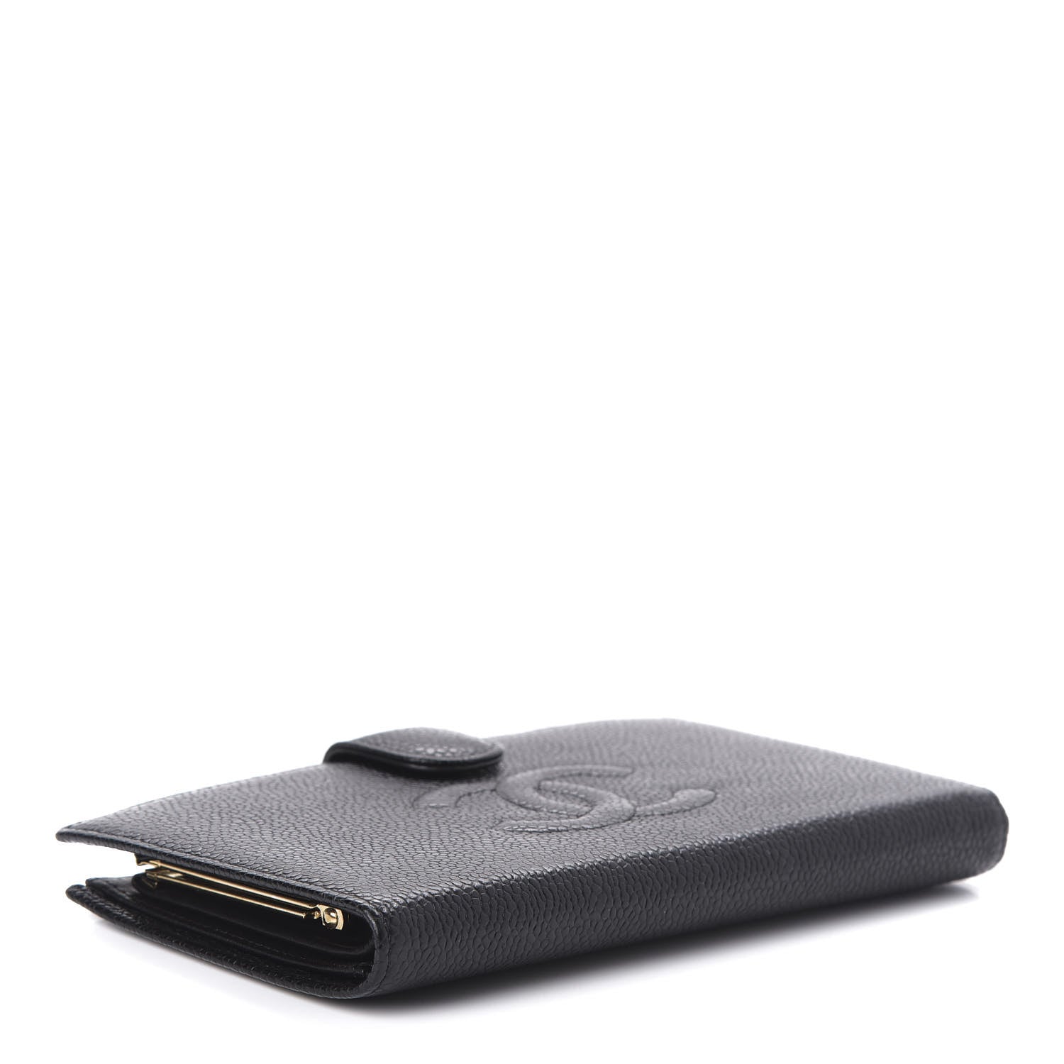 Chanel Caviar Timeless CC French Wallet Black 4 of 10