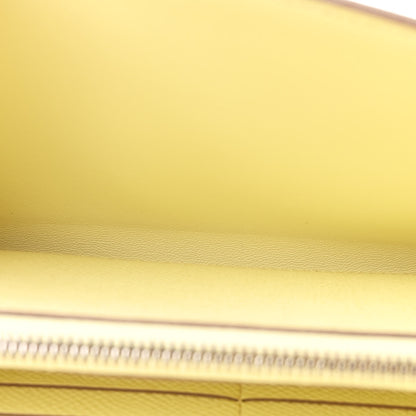 Hermes Epsom Constance Long Wallet To Go Wallet Jaune Milton 5 of 12