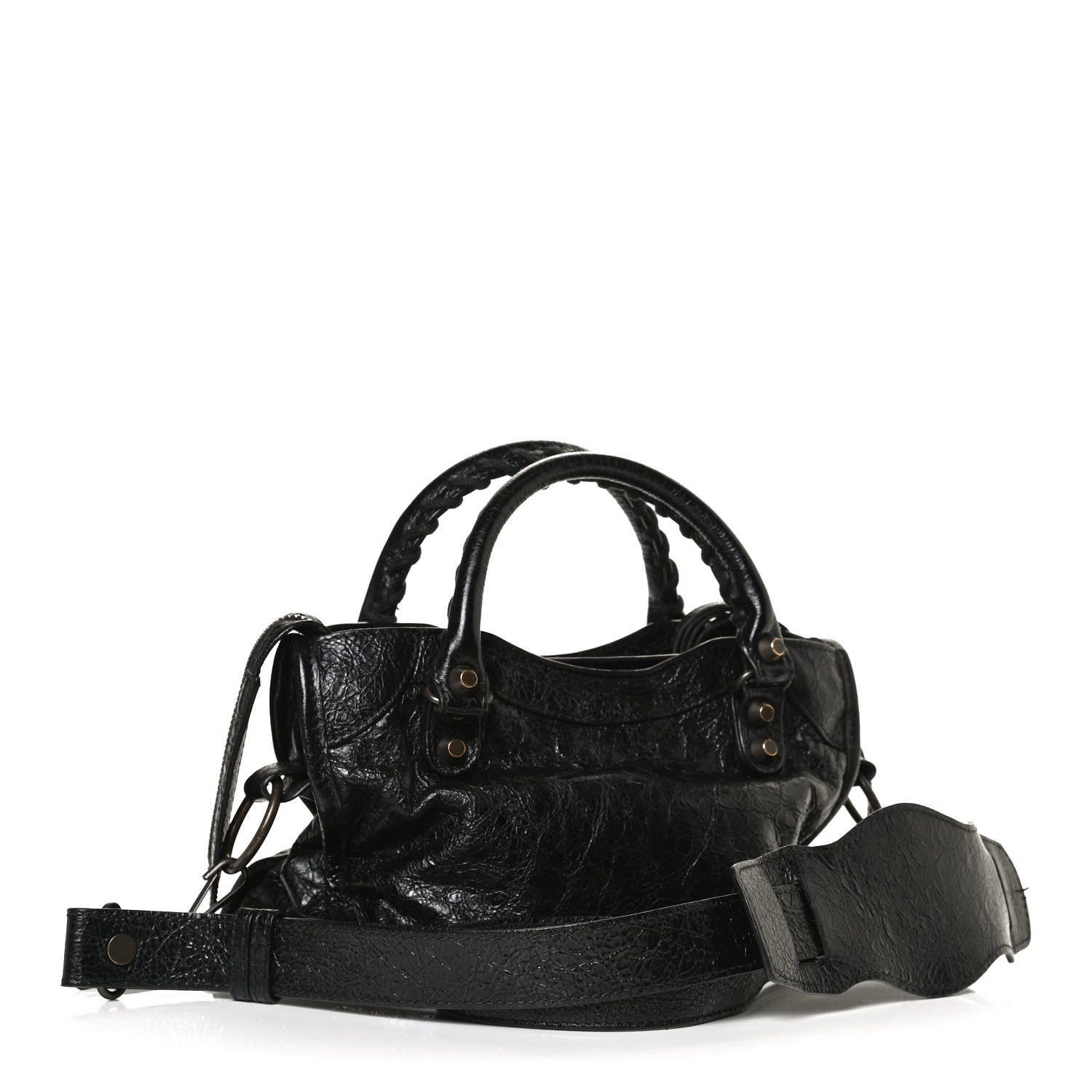 Balenciaga Agneau Classic Hardware Mini City Black 3 of 13