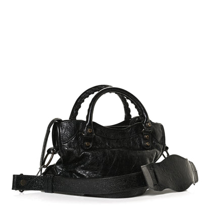 Balenciaga Agneau Classic Hardware Mini City Black 3 of 13