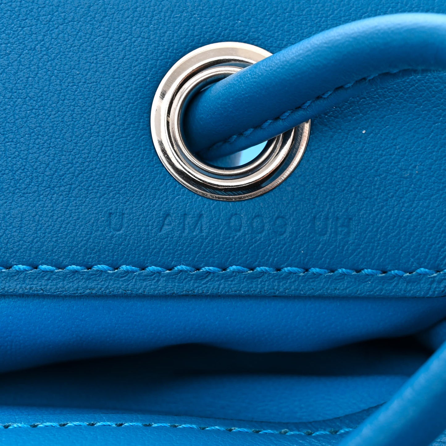 Milo Lambskin Swift Mini Aline Bleu Zanzibar