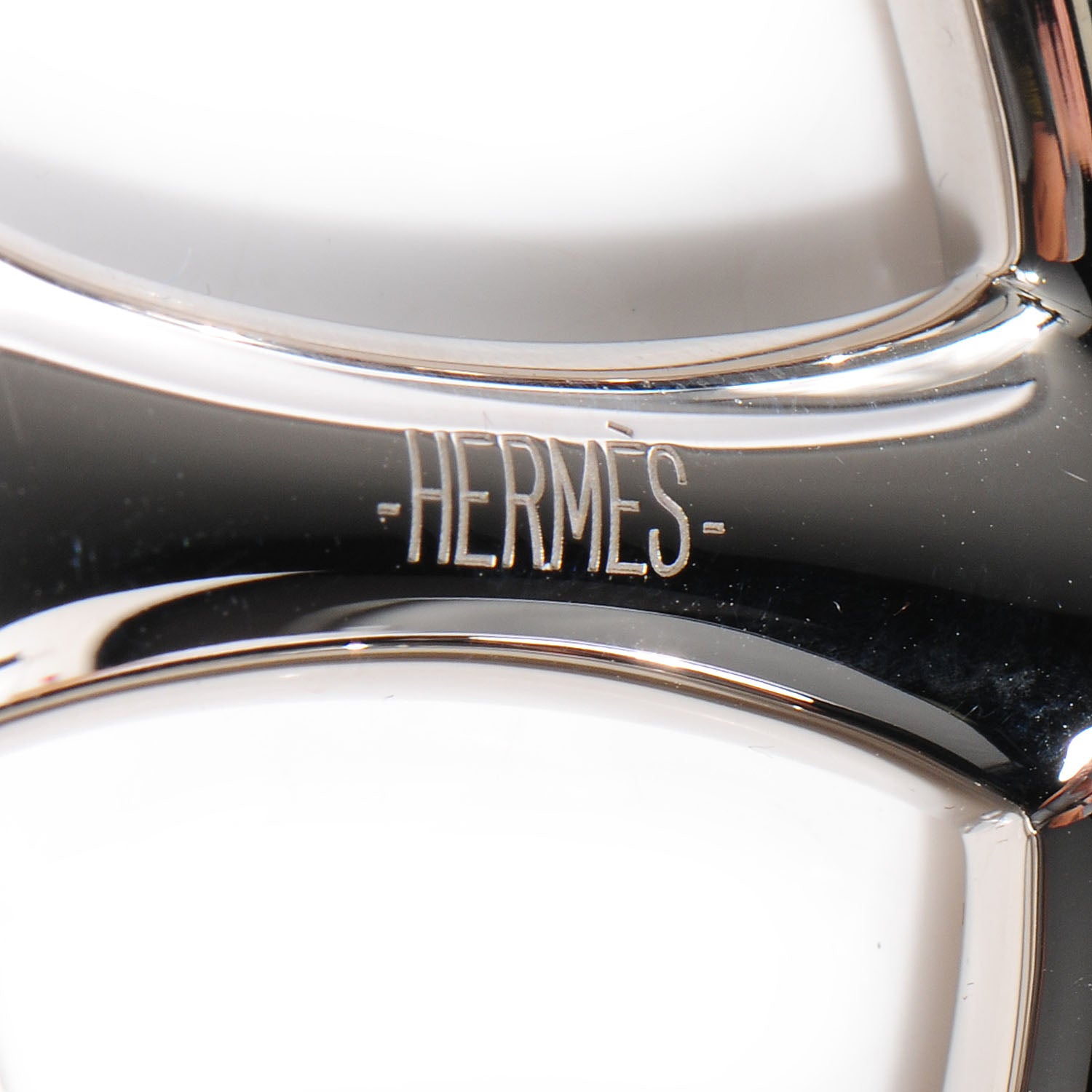 Hermes Palladium Chaine D'Ancre Scarf Ring 4 of 5