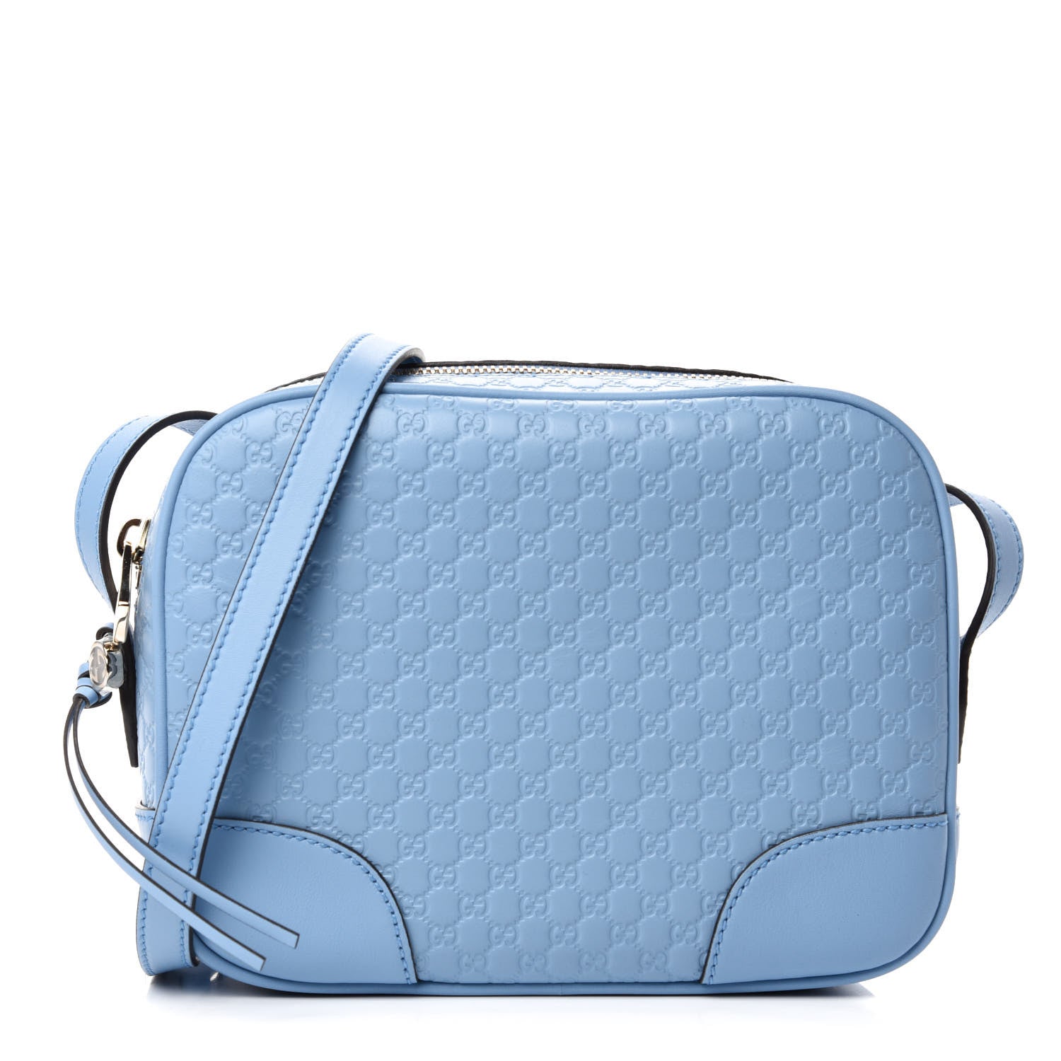 Gucci Microguccissima Mini Bree Messenger Bag Mineral Blue 1 of 10