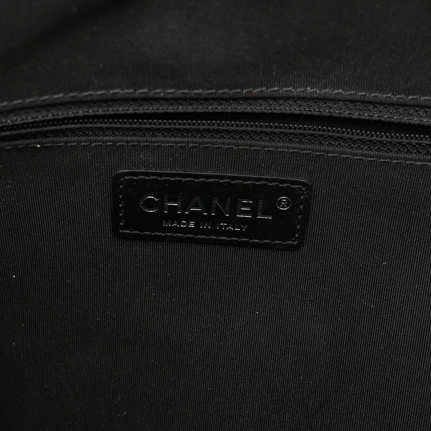 Chanel Aged Calfskin Chevron Medium Soft Bowling Bag Black 6 of 9