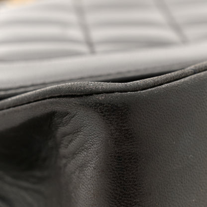 Chanel Lambskin Quilted Medium Single Flap Black 15 of 15