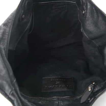 Burberry Prorsum Calfskin Hobo Bag Black 7 of 11