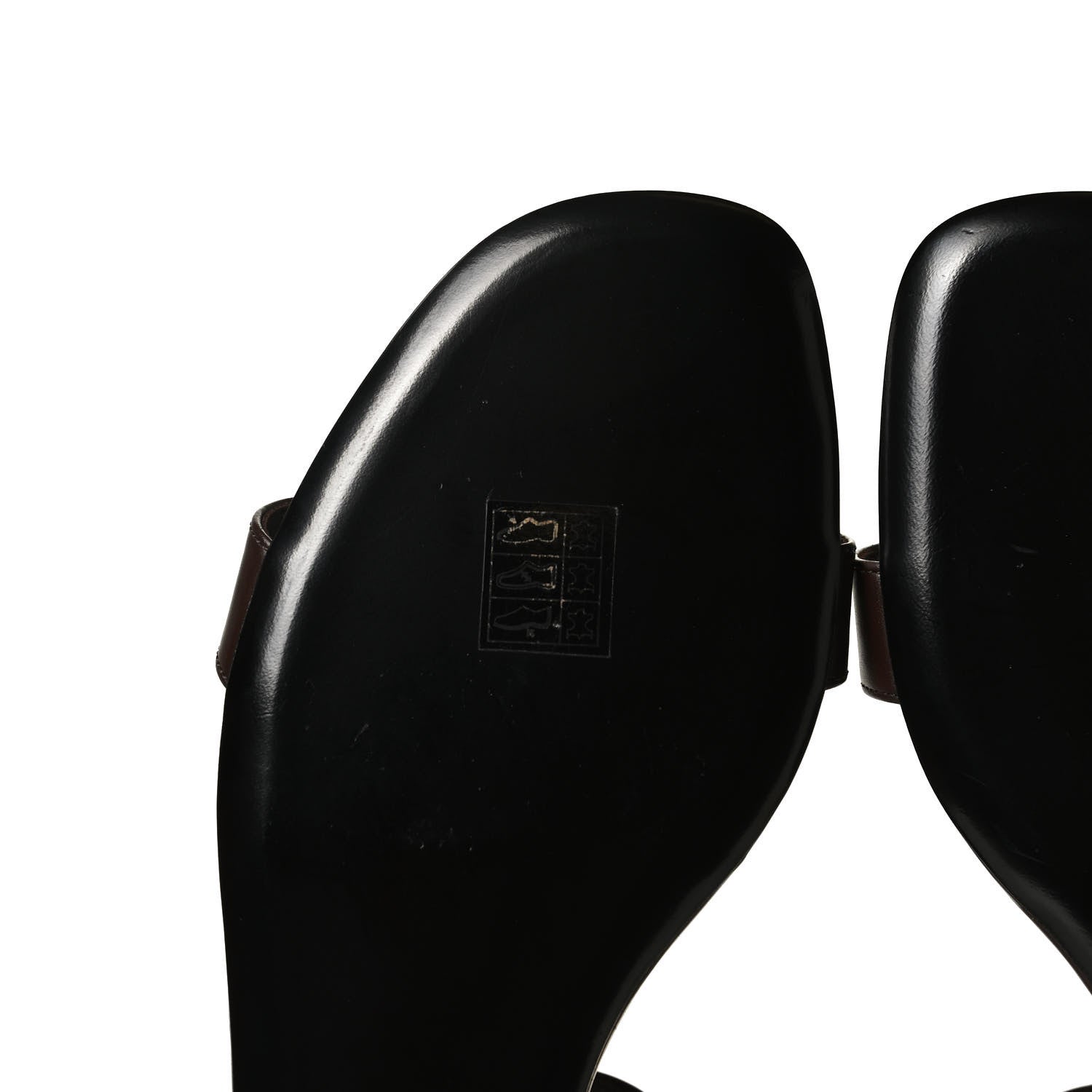 Valentino Garavani Calfskin Roman Stud Ankle Strap Flat Sandals 40.5 Fondant 11 of 12