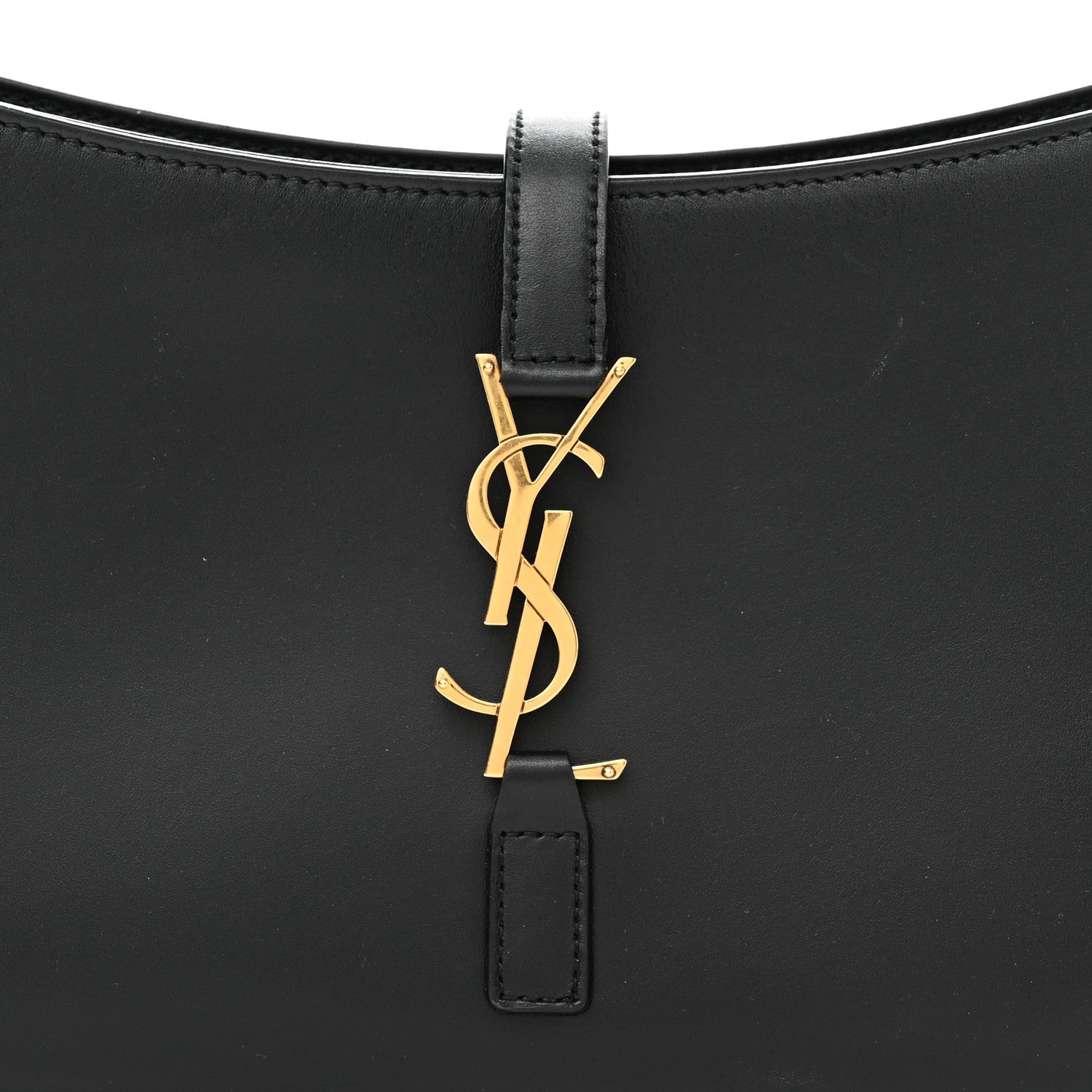 Saint Laurent Smooth Calfskin Le 5 A 7 Hobo Black 7 of 9