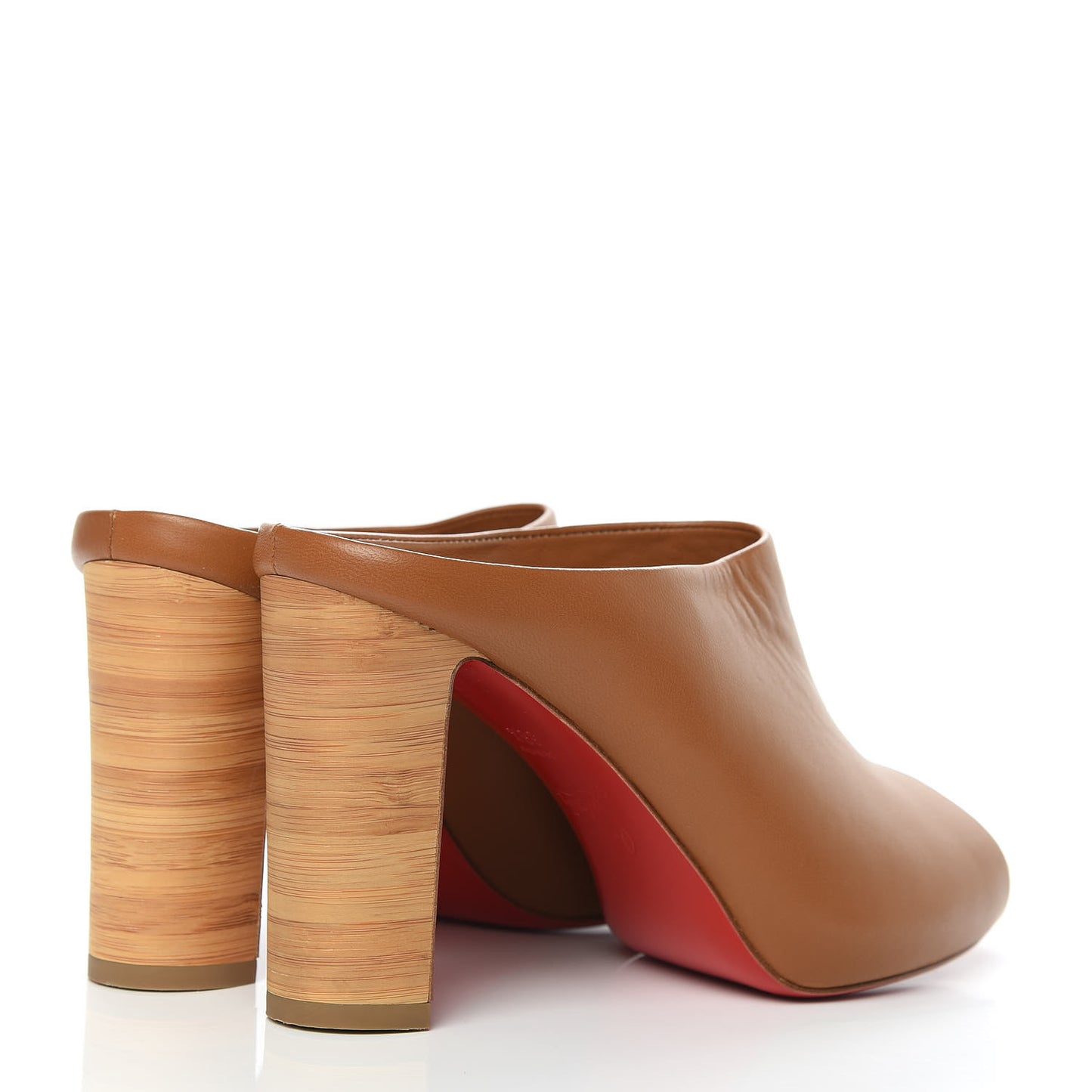 Nappa Corinthe 100 Peep Toe Mule 36.5