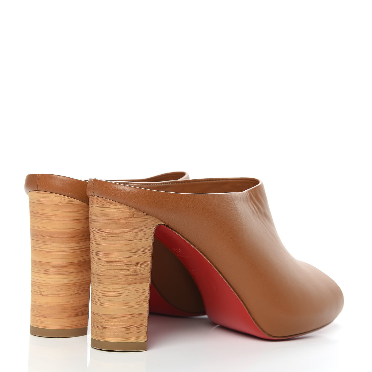 Christian Louboutin Nappa Corinthe 100 Peep Toe Mule 36.5 4 of 9
