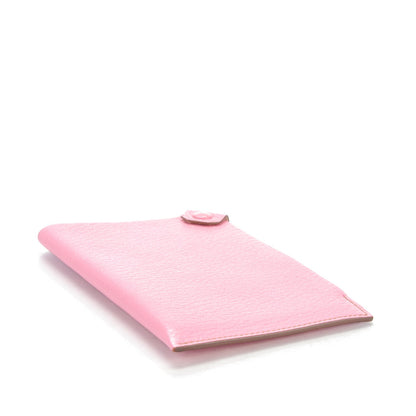 Hermes Chevre Mysore Tarmac PM Passport Holder Rose Confetti 4 of 8