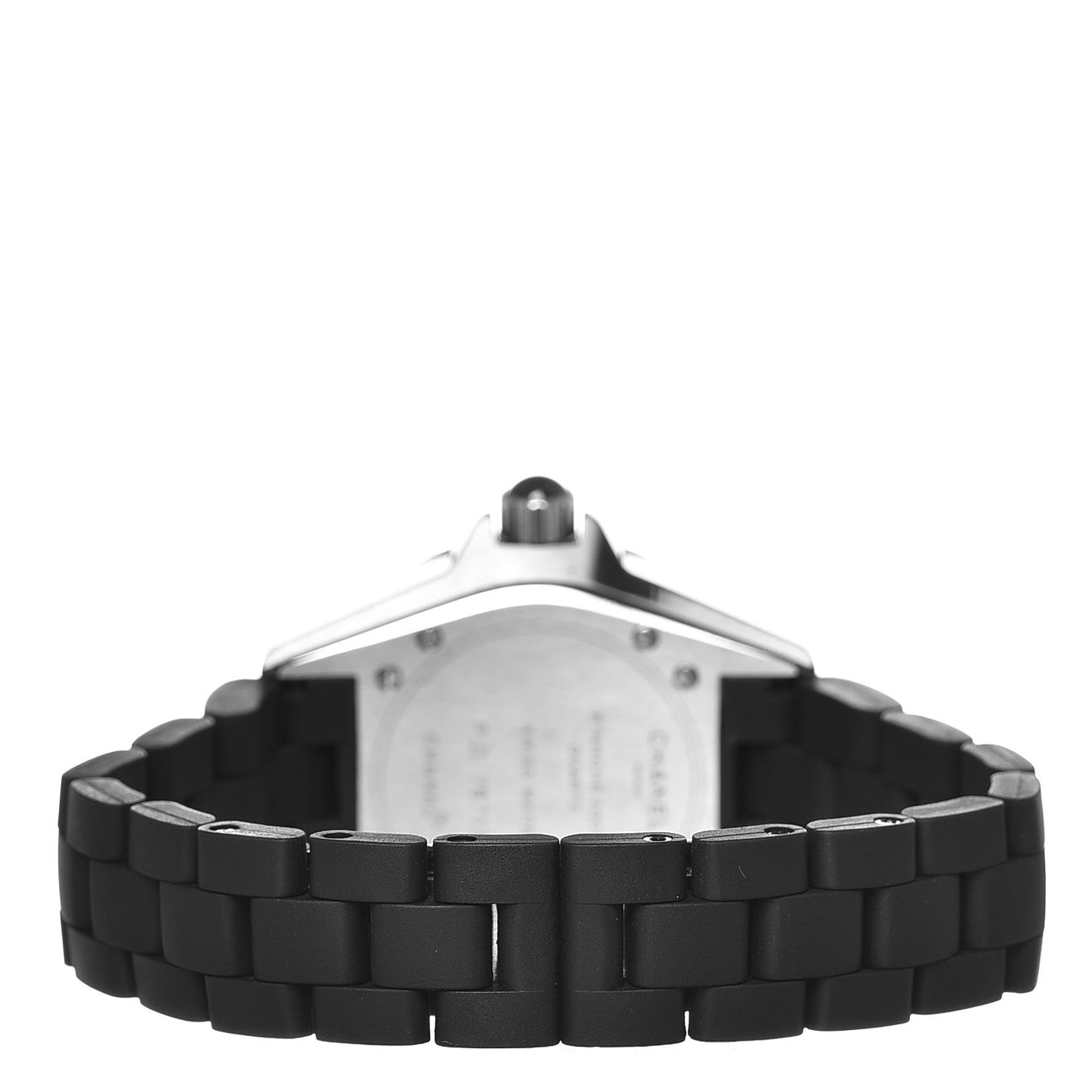 Stainless Steel Ceramic 33mm J12 Quartz Watch Black