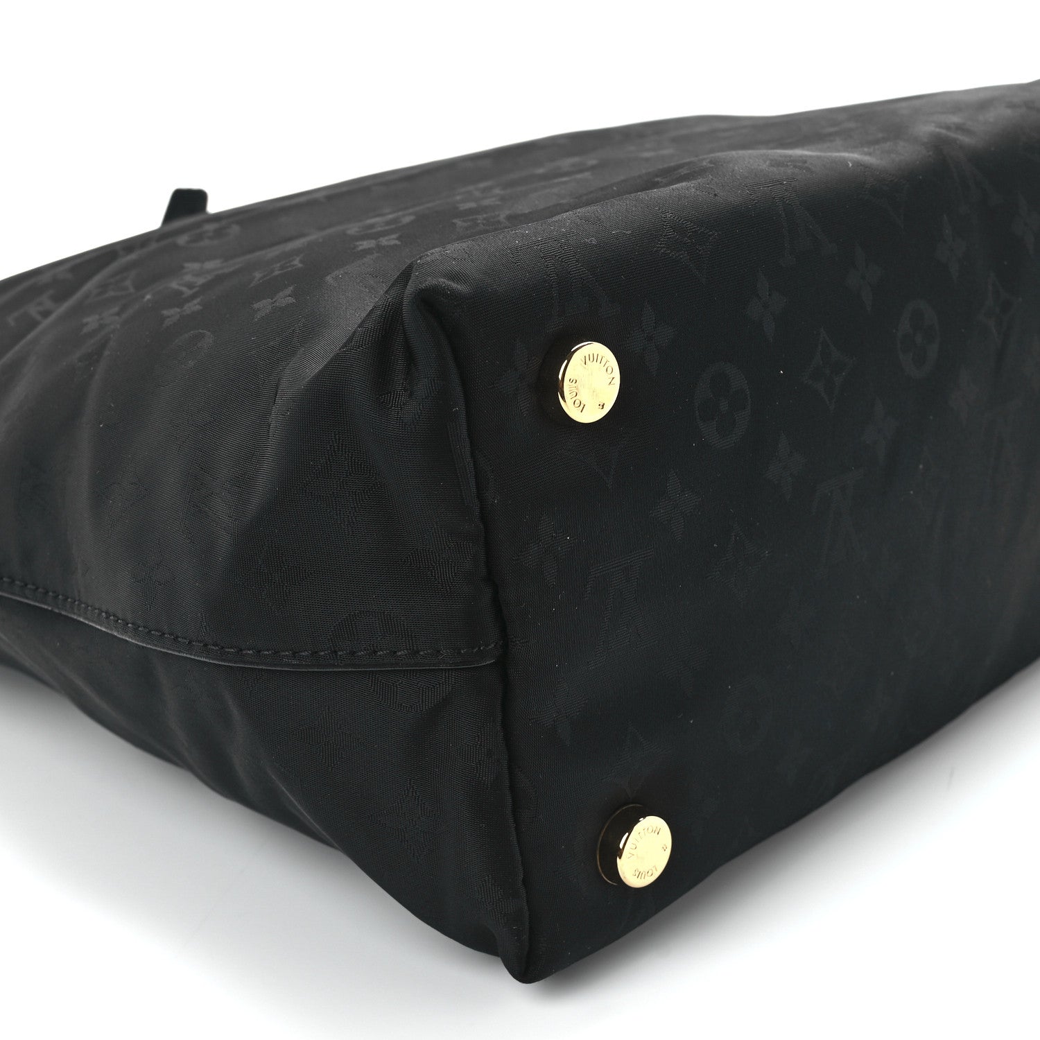 Louis Vuitton Monogram Nylon Desire Lockit Vertical MM Black 10 of 11