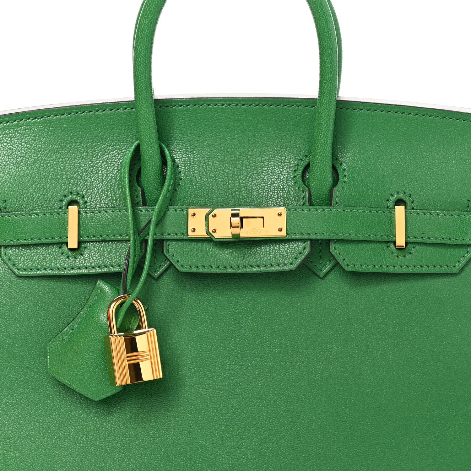 Hermes Chevre Chamkila Birkin Sellier 25 Bambou 8 of 11