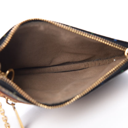Louis Vuitton Monogram Multicolor Pochette Plate MM Black 5 of 8