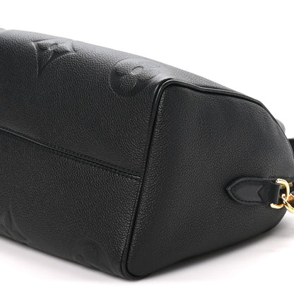 Louis Vuitton Empreinte Monogram Giant Speedy Bandouliere 25 Black 9 of 9