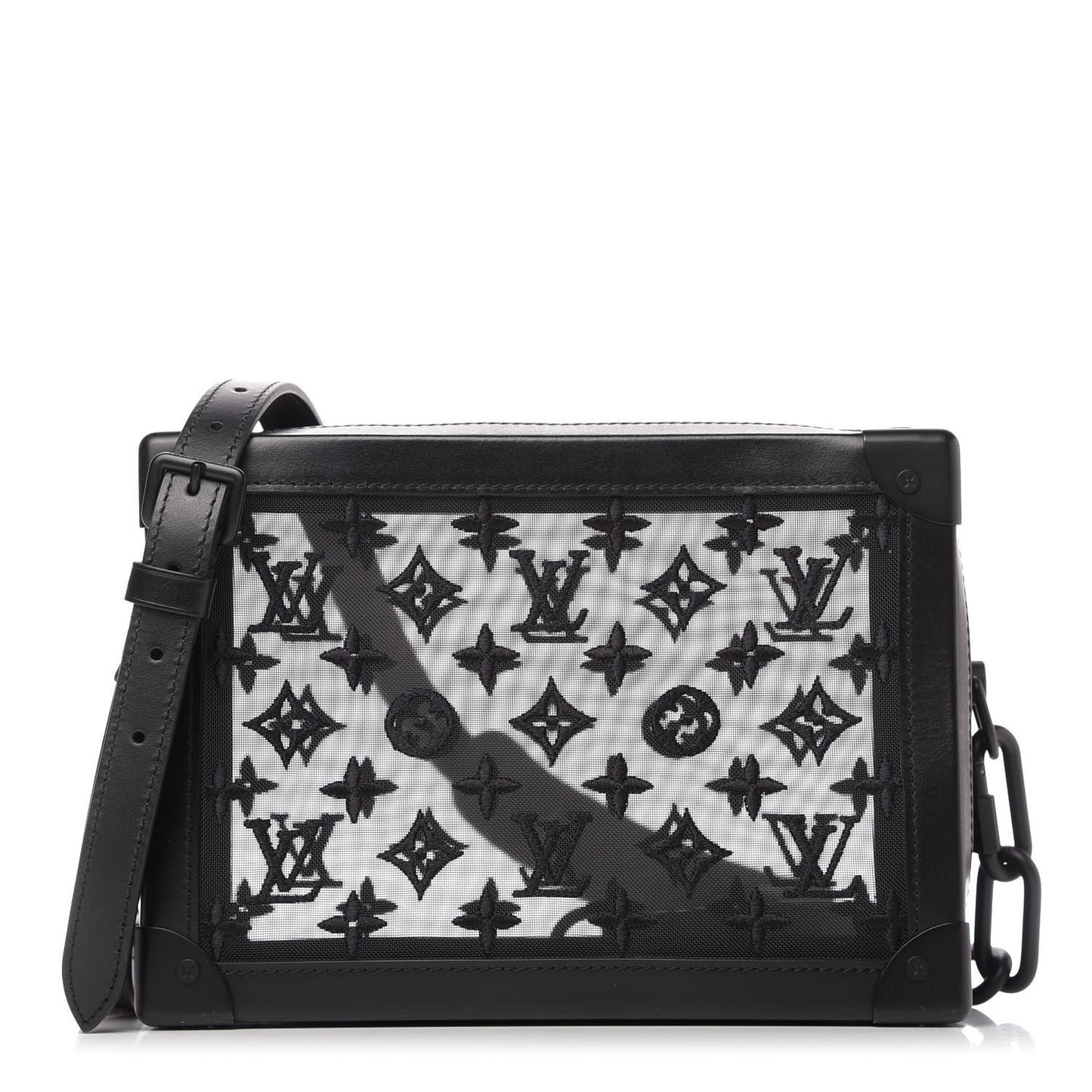 Monogram See Through Soft Trunk Black