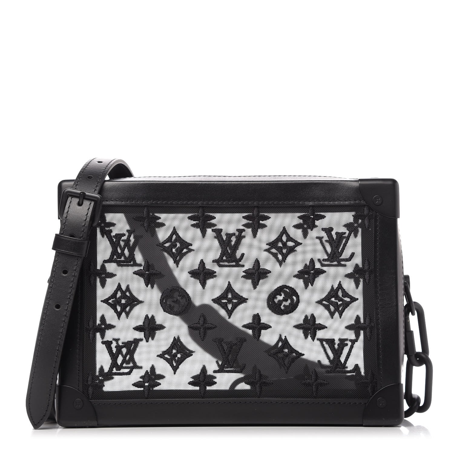 Louis Vuitton Monogram See Through Soft Trunk Black 1 of 9