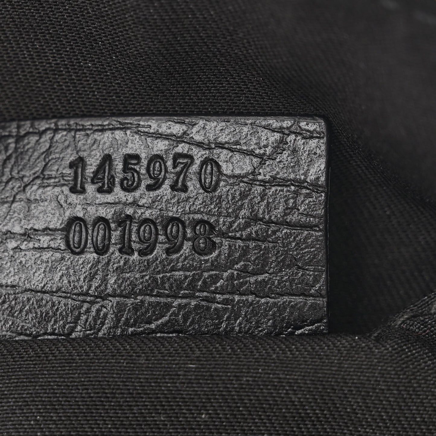 Monogram Web Pochette Black