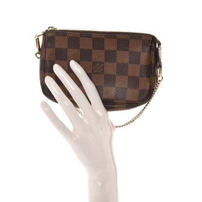 Louis Vuitton Damier Ebene Mini Pochette Accessories 2 of 7